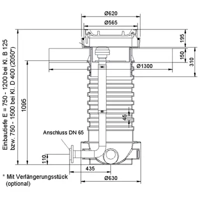 Entsorgungsschacht 450