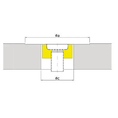 Gully 157 multisezionale senza sifone, scarico verticale DN 70 - DN 100 senza corpo d'isolamento