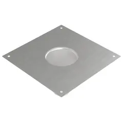 Grundk&ouml;rper senkrecht mit Klebeflansch