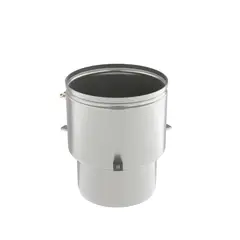 Corps de base vertical avec rebord de fixation