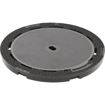 Dispositif de fermeture classe E 600, avec socle en b&eacute;ton, avec couvercle Street Top, r&eacute;glable NIVOPLAN, DN 600