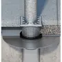 Support de grille avec ouverture perfor&eacute;e