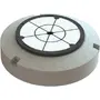 Couvercle b&eacute;tonn&eacute; classe D 400 avec socle en b&eacute;ton et cadre r&eacute;glable NIVOPLAN pour pour regards en plastique