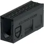 Monoblock PD 100 V &Eacute;l&eacute;ment de r&eacute;vision avec grille en fonte avec joint &agrave; l&egrave;vre pour raccord &eacute;tanche vertical DN 100 nature / anthracite-noir