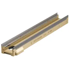 Multiline V 100 Canaletto a basso spessore con guarnizione a labbro integrata per scarico verticale DN 100