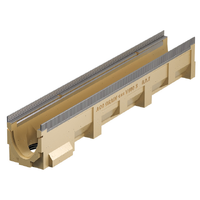 Multiline V 100 Corps de caniveau avec joint à lèvre pour raccord étanche vertical DN 100