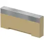 Plaque frontale combin&eacute;e pour caniveau petite hauteur V 100
