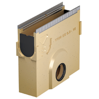 Multiline V 100 Collecteur/dessableur avec joint à lèvre et récipient, forme courte