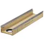 Multiline FL V 200 Caniveau petite hauteur avec joint &agrave; l&egrave;vre pour sortie verticale DN 100, cadre en acier galvanis&eacute;e / acier inox / fonte KTL