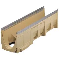 Multiline V 200 Corpo di canaletta con guarnizione a labbro per collegamento verticale DN 200
