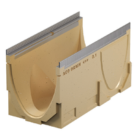 Multiline V 200 Corpo di canaletta  con preforma verticale e laterale DN 200
