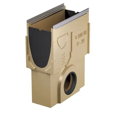 Multiline V 200 Collecteur/dessableur avec joint &agrave; l&egrave;vre et r&eacute;cipient