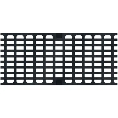 Grille passerelle longitud. en fonte KTL DN 200