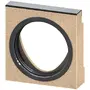 Swissdrain SD 200 Testata per fine del canaletto con guarnizione a labbro