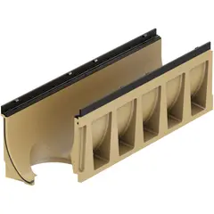 Swissdrain SD 200 avec joint &agrave; l&egrave;vre pour sortie verticale