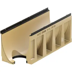 Swissdrain SD 300, longueur 1000 mm avec joint &agrave; l&egrave;vre pour raccord &eacute;tanche vertical DN 200