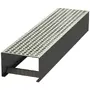 Grille perfor&eacute;e pour &eacute;l&eacute;ment de service pour rehausse &agrave; fente V 100