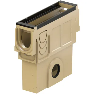 Swissdrain SD 150 Collecteur/dessableur avec joint &agrave; l&egrave;vre