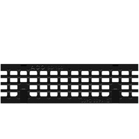 Grille passerelle longitudinale en fonte KTL DN 100 pour Swissdrain SD 100
