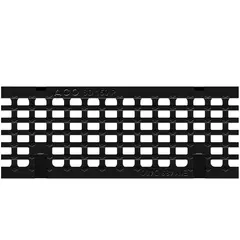 Grille passerelle longitudinale en fonte KTL pour Swissdrain 150