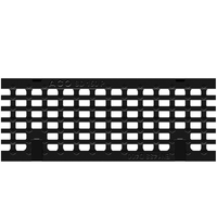 Grille passerelle longitudinale en fonte KTL pour Swissdrain 150