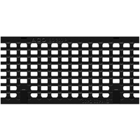 Grille passerelle longitudinale en fonte KTL pour Swissdrain 200