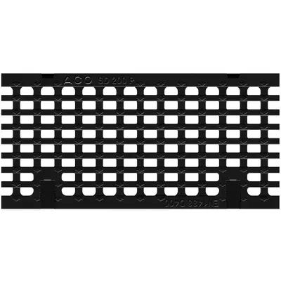 Griglia a fessura longitudinale DN 100 per Swissdrain 200
