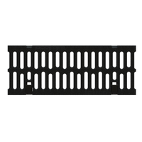 Grille en fonte Microgrip revêtement KTL, pour Swissdrain NW 150