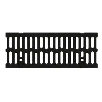 Grille en fonte Microgrip rev&ecirc;tement KTL, pour Swissdrain NW 150