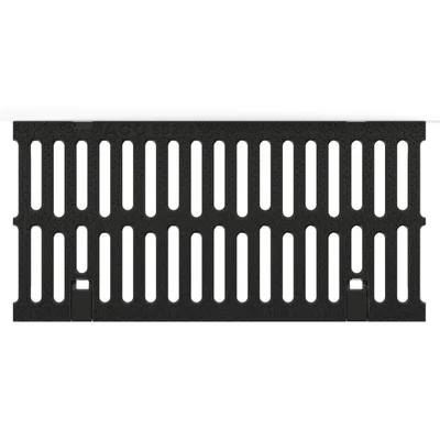 Grille en fonte Microgrip revêtement KTL, pour Swissdrain NW 200