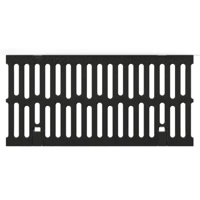 Griglia in ghisa Microgrip rivestimento KTL, per Swissdrain NW 200