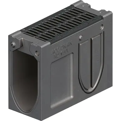 El&eacute;ment de revision RD 150 V avec grille en fonte GGG pour sortie verticale DN 100 