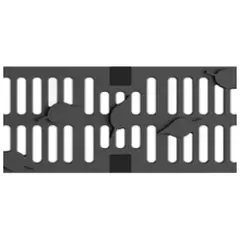 Grille fonte Leaf DN 100