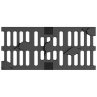 Grille fonte Leaf DN 100