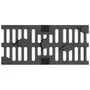 Grille en fonte Leaf DN 150