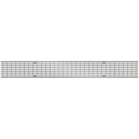 Grille passerelle longitudinale DN 100 per P 030 et A 060/ 080