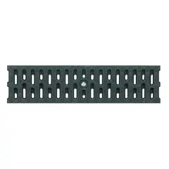 Grille en plastique noire