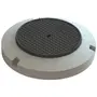 Couvercle classe D 400 en fonte ACO Classic Top avec socle en b&eacute;ton, DN 600