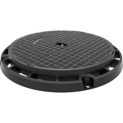 Couvercle classe E 600 ACO Classic Top en fonte avec Microgrip, avec cadre &agrave; bride, DN 600