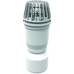 Entw&auml;sserungsanschluss zu Lichtschacht