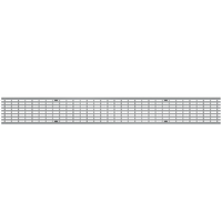 Grille passerelle longitudinale 