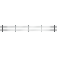 Grille à barreaux longitudinaux 3 x 15 mm 