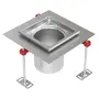 Supporto con flancia d'attacco 250 x 250 mm per CleanPoint
