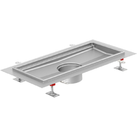ACO CleanBox – hygienische Bodenwanne mit Klebeflansch