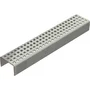 Grille Quadrato pour caniveau de balcon en acier inox