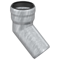 GM-X Coudes - Manchon enfichable 1 A et rayon étroit, 45°