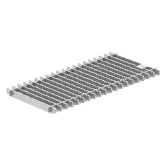 Griglia ad aste senza telaio per vasca, classe V2A R50, antiscivolo