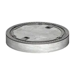 Syst&egrave;me de rehausse classe B 125, couvercle en b&eacute;ton