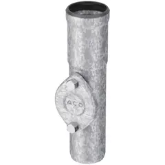 GM-X Tube de descente d'eau pluviale avec couvercle de nettoyage ferm&eacute;