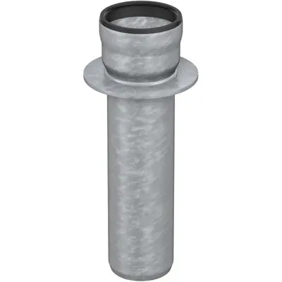 GM-X Supports de tuyaux de descente - Manchon enfichable 1 A, 250 mm